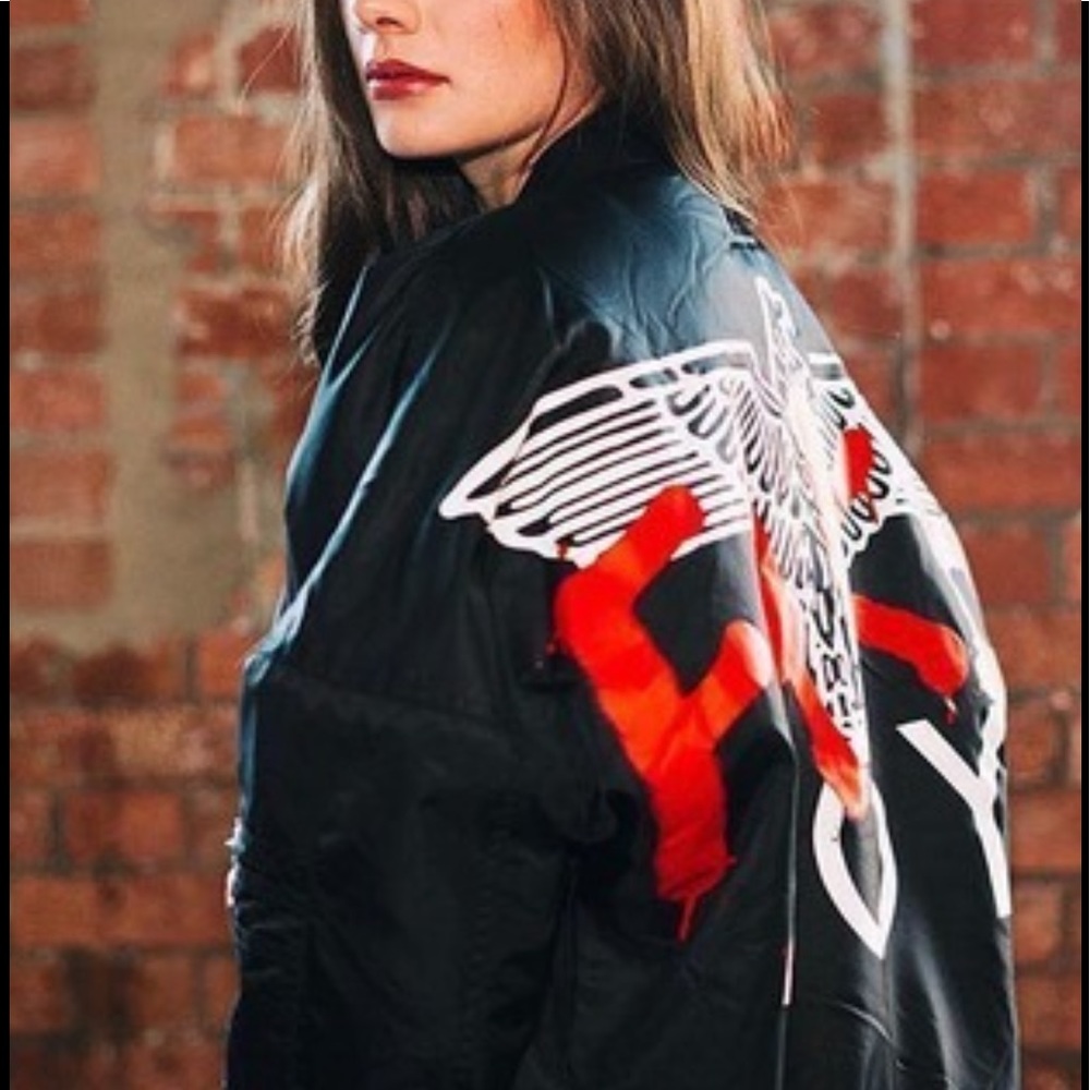 BOY LONDON Fake Boy Bomber Jacket
